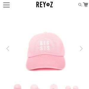 NEW Toddler Rey to Z “Big Sis” Baseball Hat